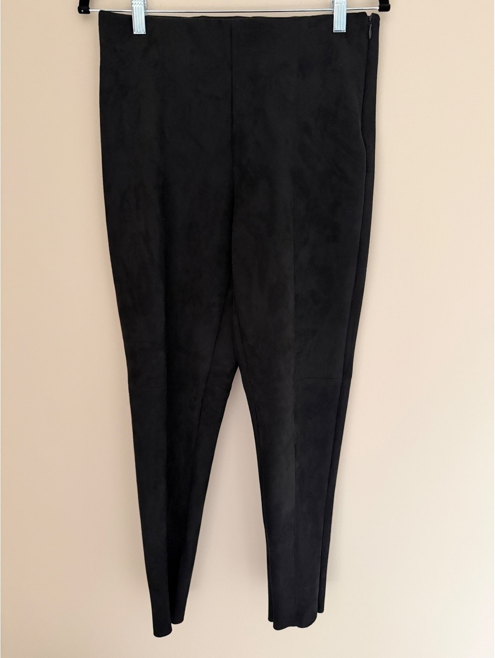 L Zara Basic suede black dress pants